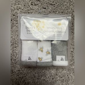 NWOT BURT’S BEES BABY organic washcloths